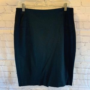 INC International Concepts Black Pencil Skirt